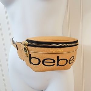 Tan bebe fanny pack / beltbag